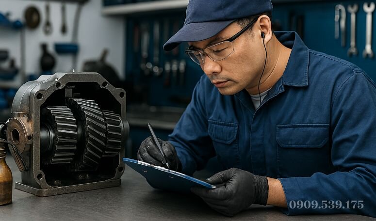 Lựa chọn và bảo trì bánh răng trụ răng thẳng ZQ trong hộp giảm tốc