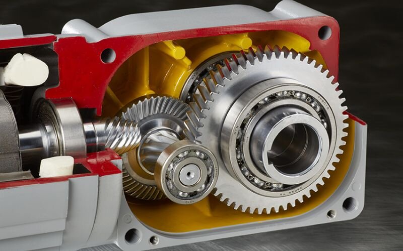Quy trình hoạt động của một bộ giảm tốc motor 2 cấp 
