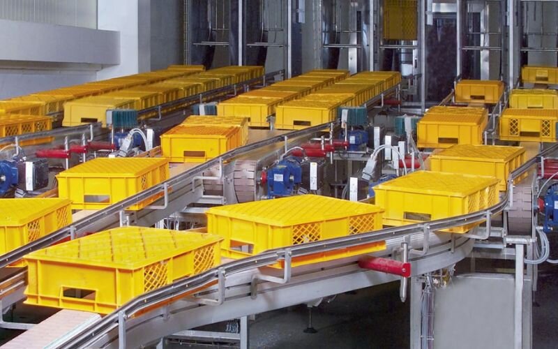 Hộp giảm tốc 2 cấp trong lĩnh vực công nghiệp