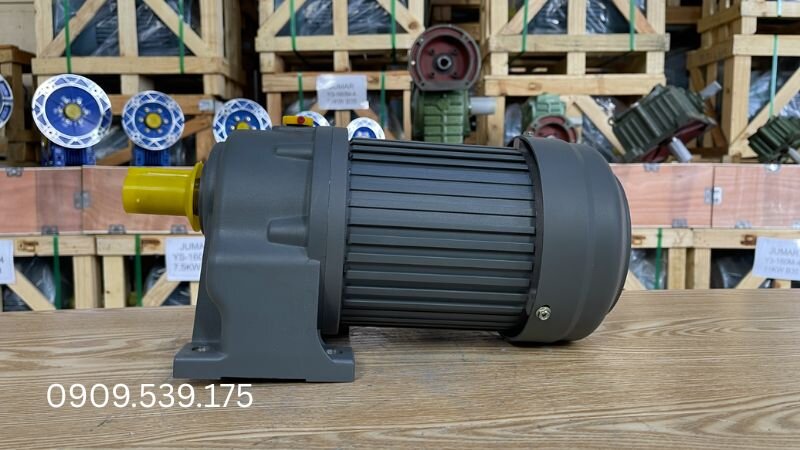 Motor giảm tốc chân đế kiếu lắp đặt gh/ghc